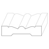 1262 Wood Casing 1/2 x 2-1/4