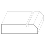 4008 Wood Casing 1/2 x 2