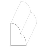 5107 Wood Small Mold 1/2 x 3/4