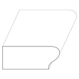 5314 Wood Door Stop 1/2 x 1-3/16