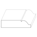 5316 Wood Door Stop 1/2 x 2