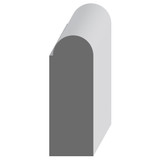 5758 Wood Small Mold 1/2 x 1-5/16