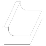 8288 Wood Small Mold 1/2 x 3/4
