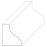 5039 Wood Panel Mold & Base Cap 7/16 x 1/2