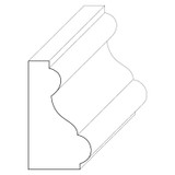 5232 Wood Panel Mold & Base Cap 5/8 x 1-1/8
