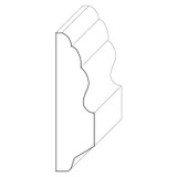 5454 Wood Panel Mold & Base Cap 13/16 x 2-7/8