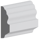 5454 Wood Panel Mold & Base Cap 13/16 x 2-7/8