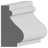 5688 Wood Panel Mold & Base Cap 1-1/16 x 2