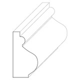 5695 Wood Panel Mold & Base Cap 1/2 x 15/16