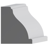 8211 Wood Panel Mold & Base Cap 2-3/8 x 2-13/16