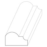 5048 Wood Small Mold 1/4 x 1/2