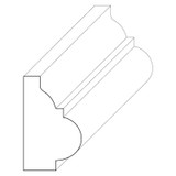 5021 Wood Panel Mold & Base Cap 7/16 x 3/4