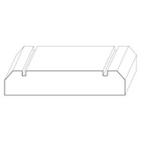 1019 Wood Casing 3/4 x 3-1/2