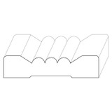 1047 Wood Casing 3/4 x 3-1/4