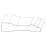 1078 Wood Casing 3/4 x 3-1/2