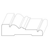 1092 Wood Casing 3/4 x 2-3/4