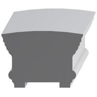 6831 Wood Handrail 2-5/8 x 3-13/16