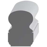 6913 Wood Handrail 3-1/2 x 2-1/2