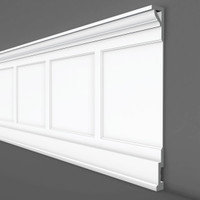 18506 Wood Wainscot & Paneling