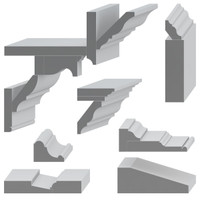 Chesapeake Colonial Style Mouldings