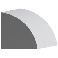 8139 Wood Panel Mold & Base Cap 2-3/4 x 2-3/4