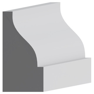 5412 Wood Panel Mold & Base Cap 3/4 x 1-9/16