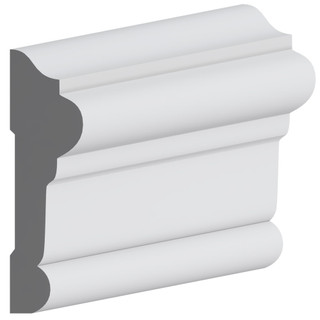 4006 Wood Chair Rail 1 x 3-1/2