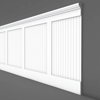 18501 Wood Wainscot & Paneling