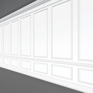 18514 Wood Wainscot & Paneling