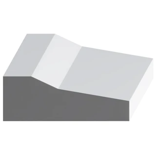 8507 Wood Plinth Block 1-1/2 x 4-1/4