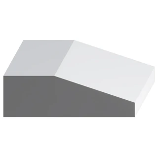 8530 Wood Plinth Block 1-5/8 x 5-1/4