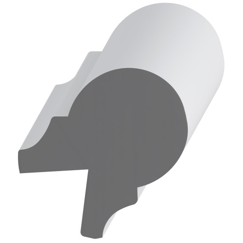 8132 Wood Round 2-1/2 x 1-3/4