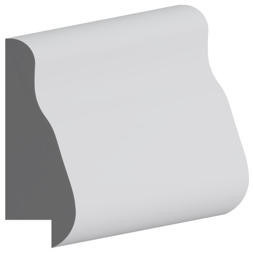 5950 Wood Panel Mold & Base Cap 3/4 x 2-3/8