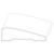 1033 Wood Casing 5/8 x 2-3/16