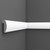 4074 Wood Chair Rail 1-1/4 x 3