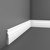 2311 Wood Base 1/2 x 3-1/4