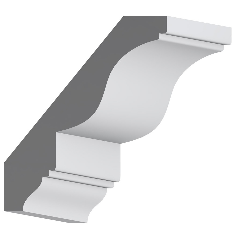 Ogee or Cyma-Recta with Cyma Reversa Crown Moulding | Mouldings One