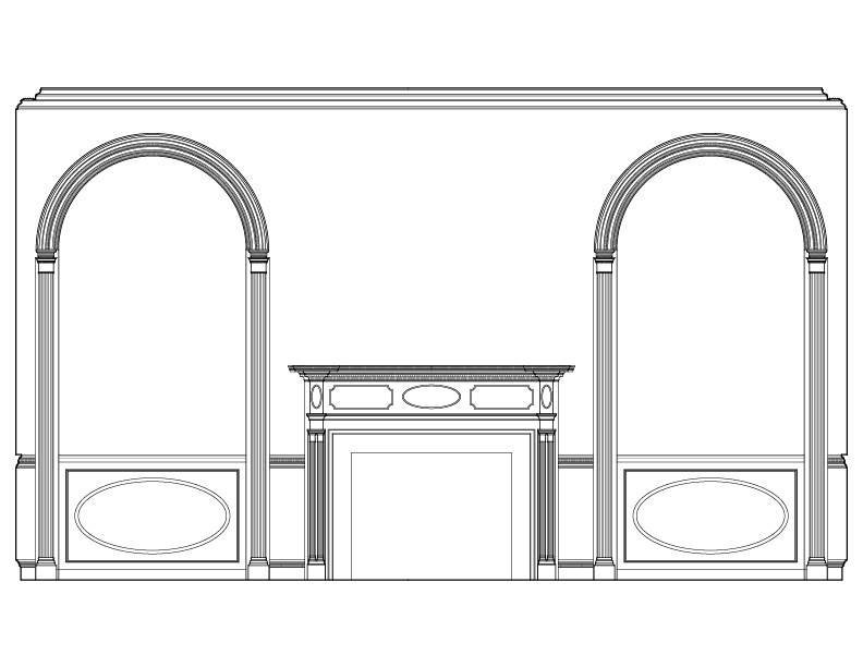 WALL A ELEVATION