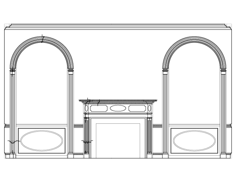 WALL A ELEVATION
