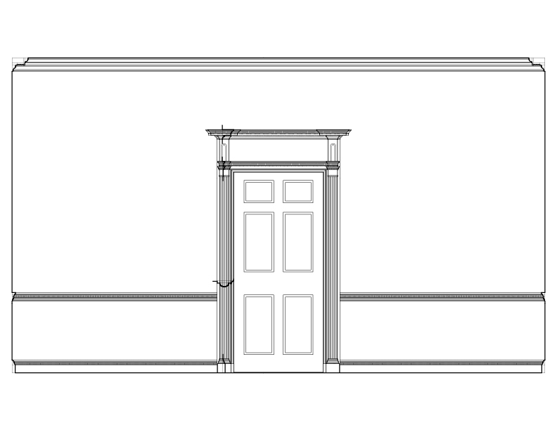 WALL C ELEVATION