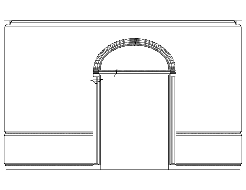 WALL D ELEVATION