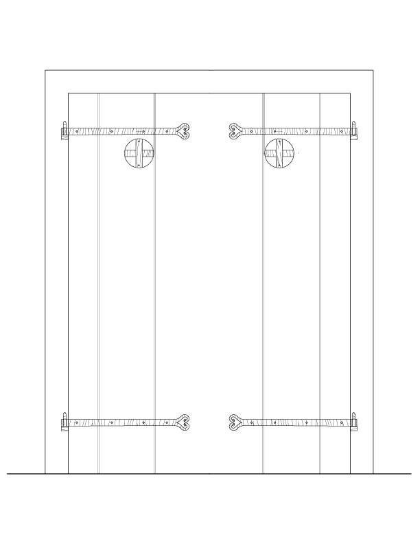 DOOR NO. 103 EXTERIOR ELEVATION