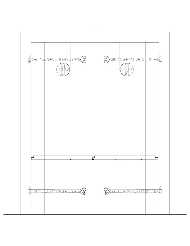 DOOR NO. 103 EXTERIOR ELEVATION