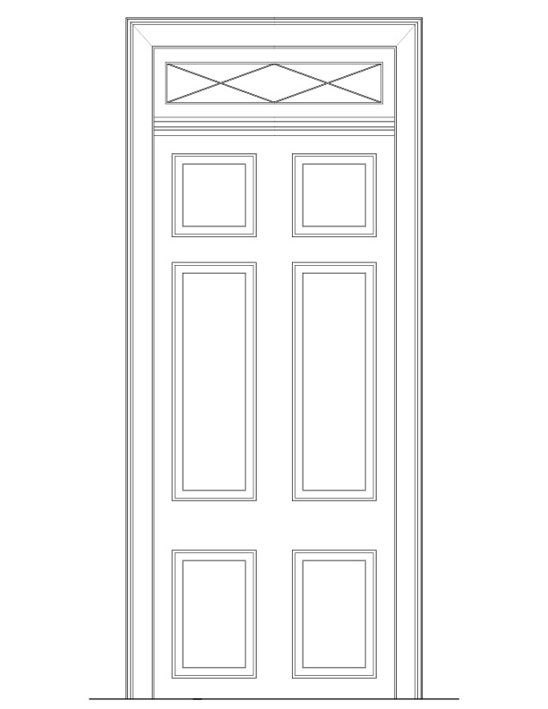 DOOR NO. 204 EXTERIOR ELEVATION