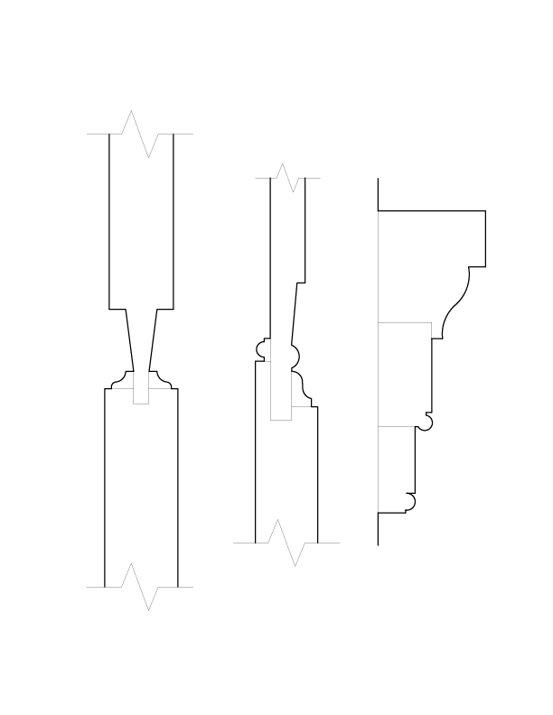 DOOR NO. 202 MOULDINGS