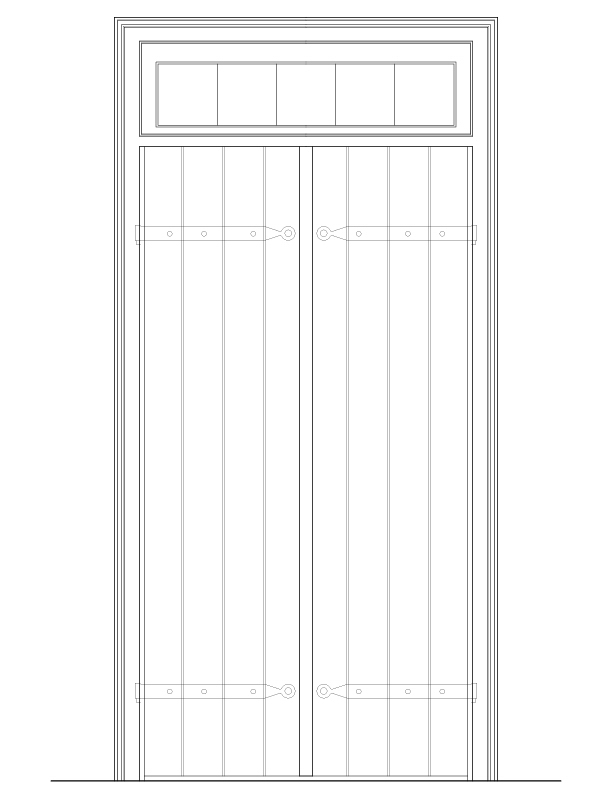 DOOR NO. 206 EXTERIOR ELEVATION