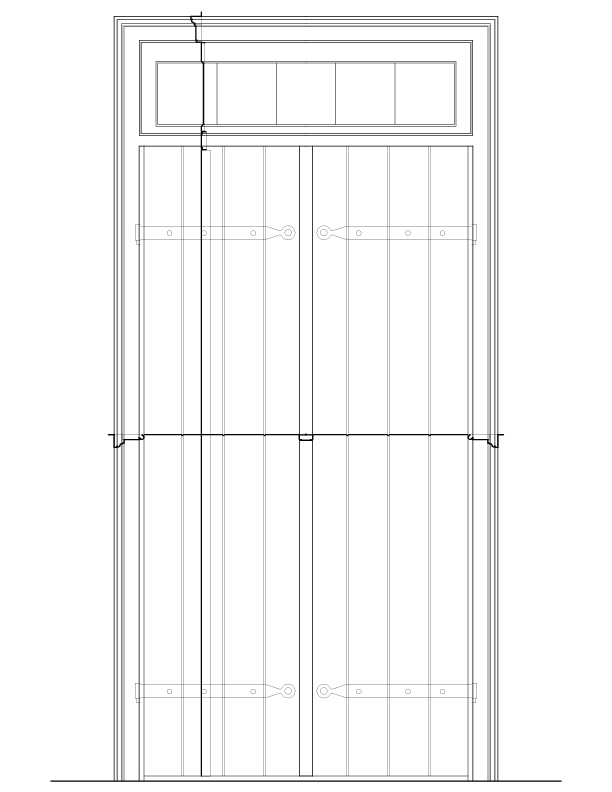 DOOR NO. 206 EXTERIOR ELEVATION