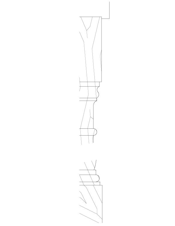 SLAVE QUARTERS BALCONY COLUMN