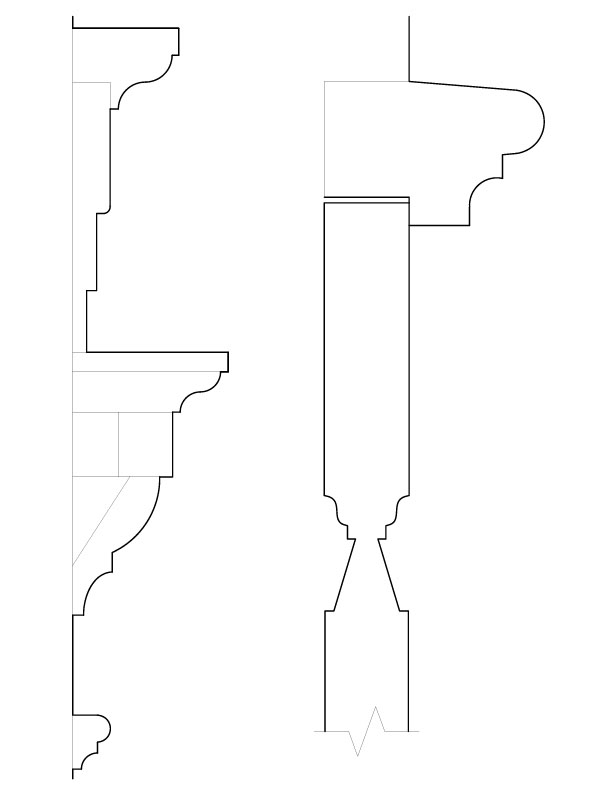 VESTIBULE MOULDINGS