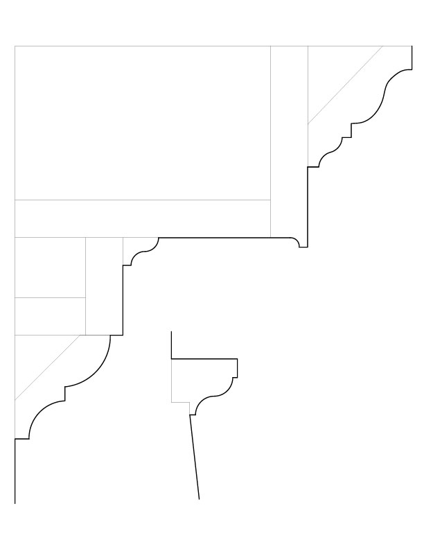 VESTIBULE MOULDINGS